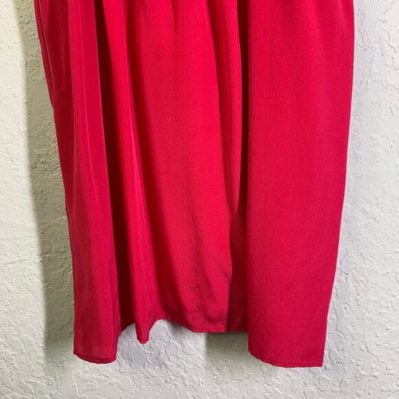 AMANDA UPRICHARD Dress Penny Silk Mini 3‎ Tiered Ruffled Bodice Sleeveless - Picture 5 of 9